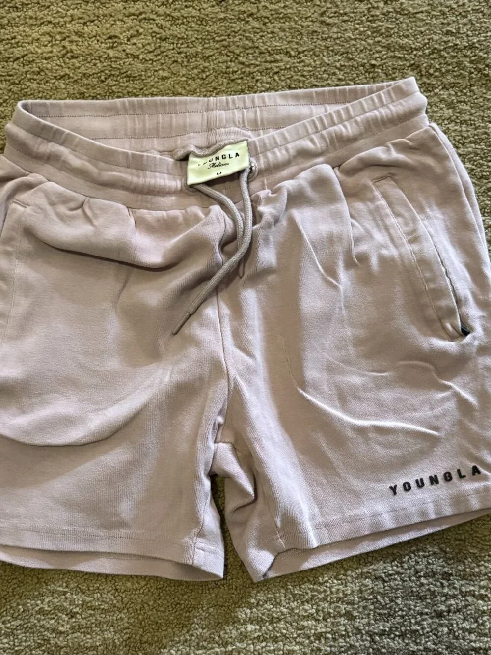 YoungLA 118 The Perfect Shorts Medium Lavender